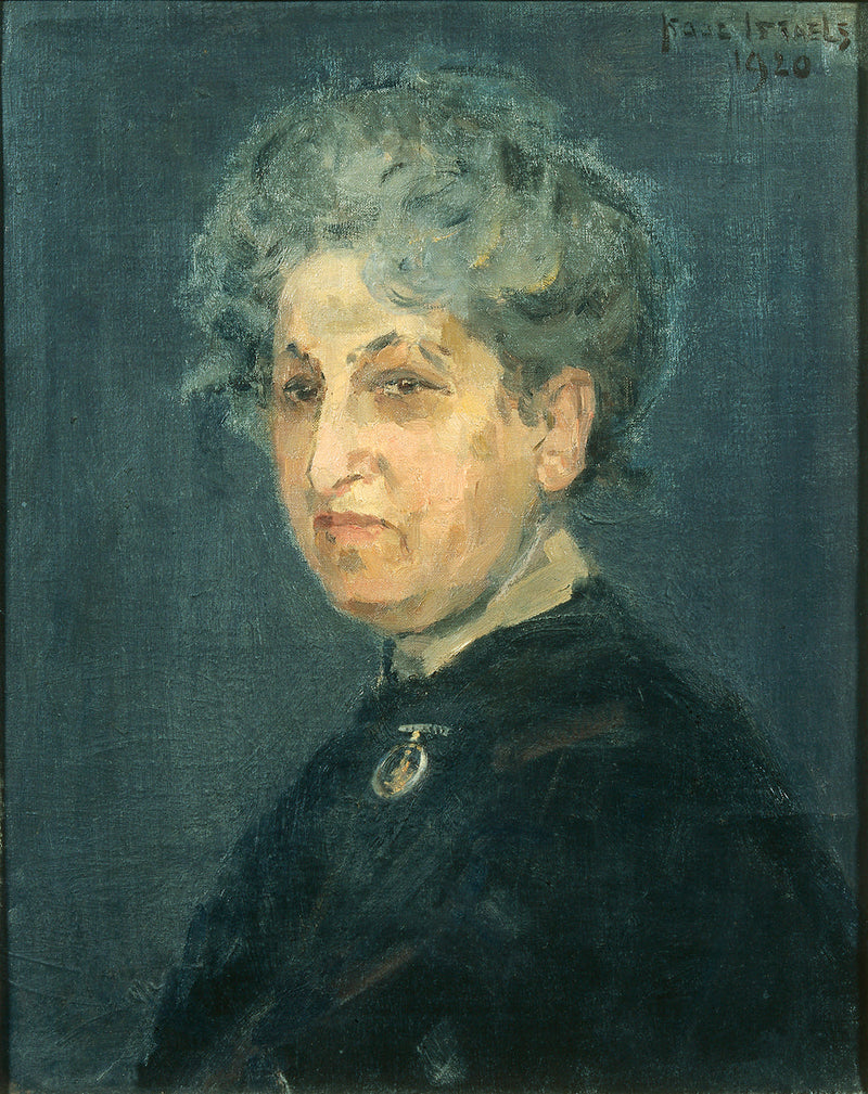 Portret Aletty Jacobs (1854-1929) - Isaac Israëls
