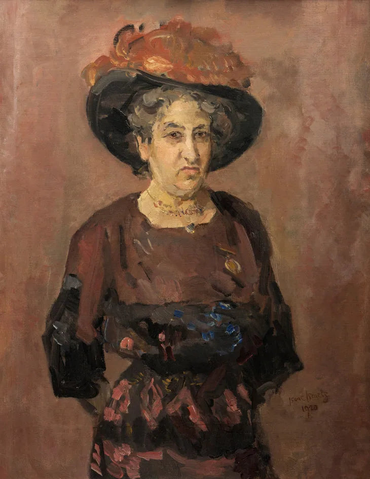 Portret Aletty Jacobs (1854-1929) - Isaac Israëls