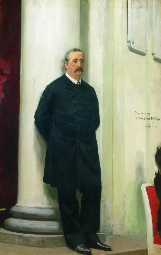 Portret Aleksandra Borodina - Ilya Repin