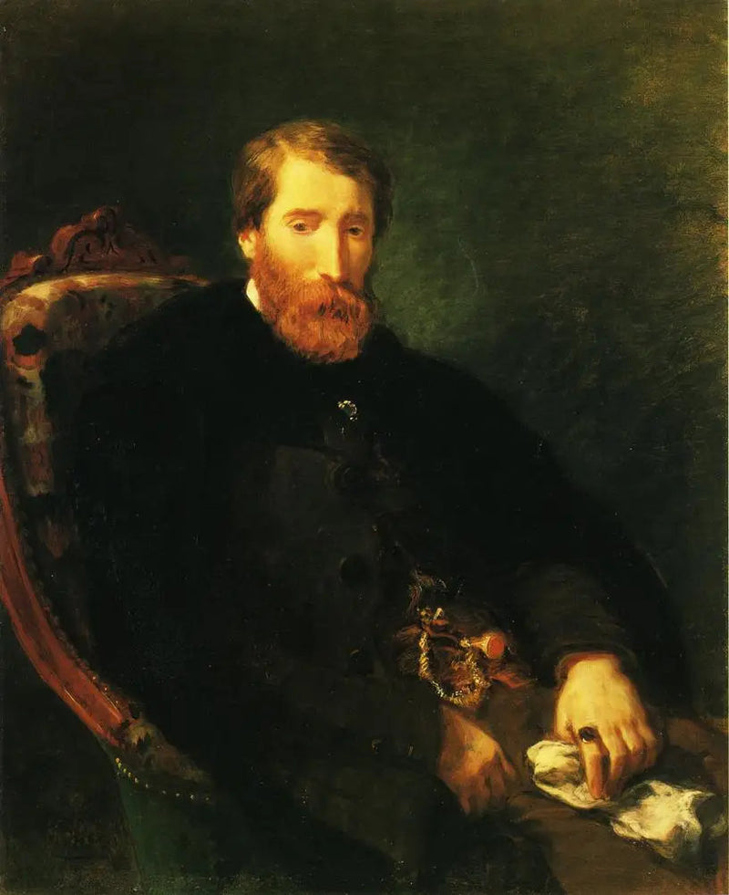 Portret Alfreda Bruyasa - Eugène Delacroix
