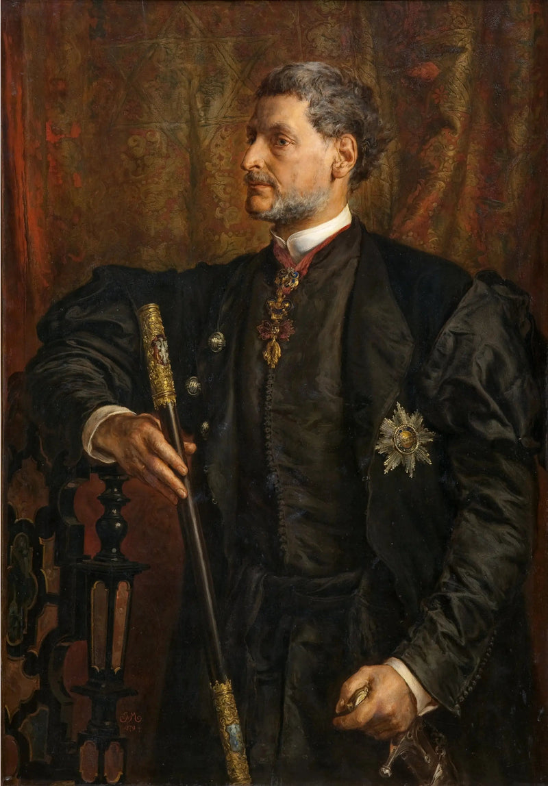 Portret Alfreda Potockiego - Jan Matejko