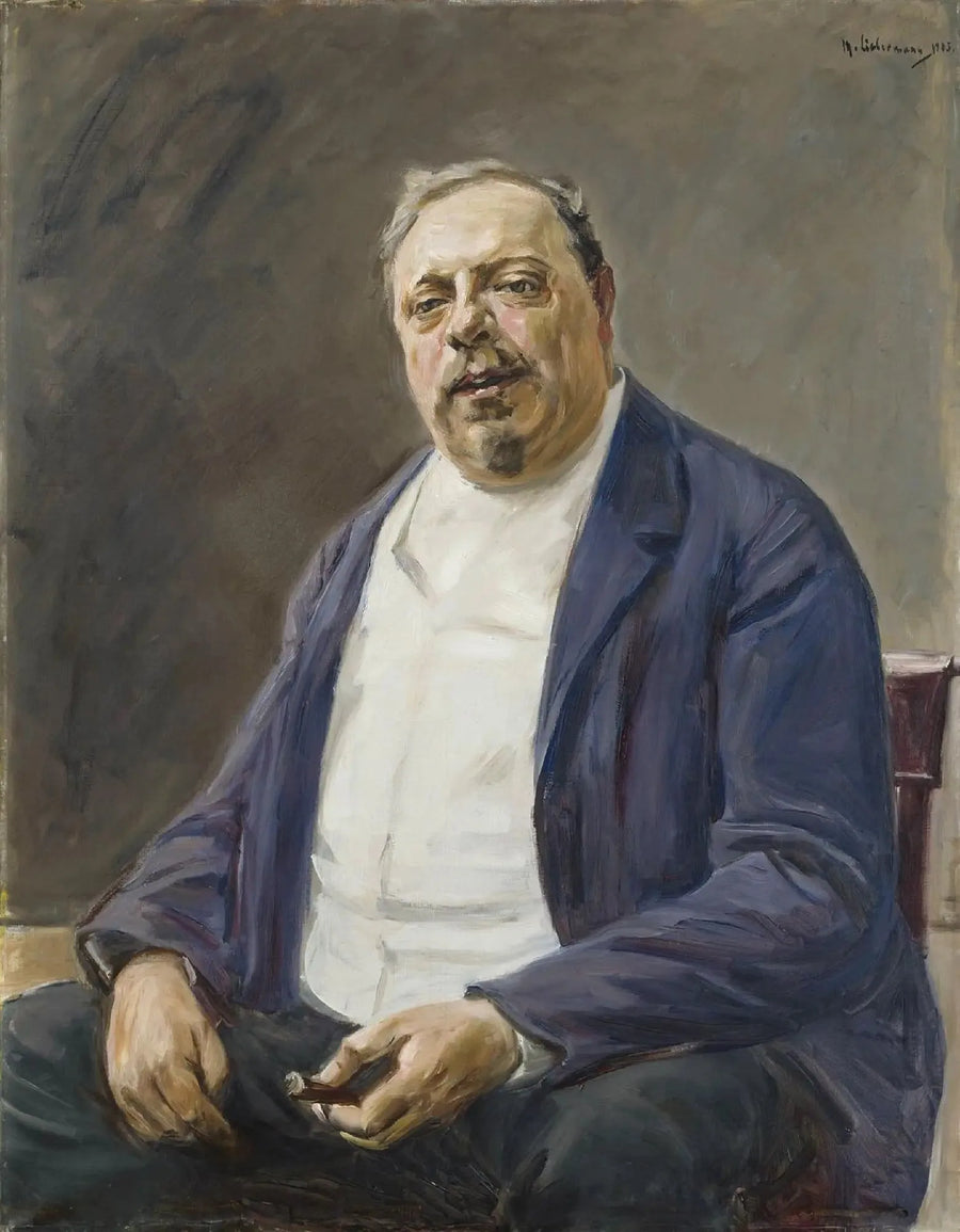 Portret Alfreda von Bergera - Max Liebermann