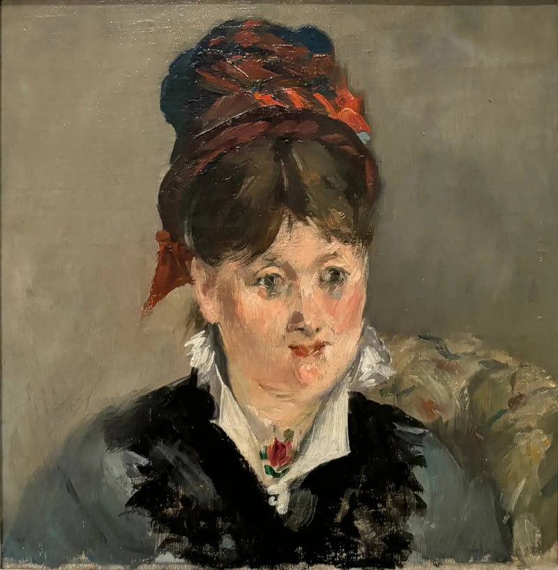 Portret Alice Legouvé w fotelu - Édouard Manet