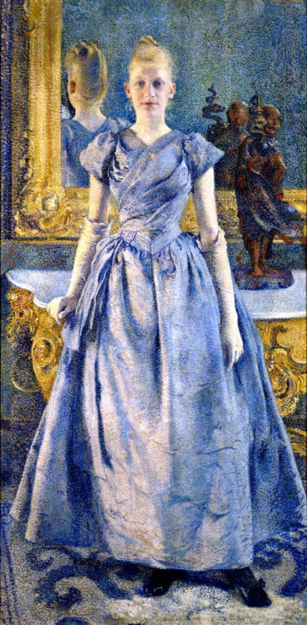 Portret Alice Sèthe - Théo van Rysselberghe