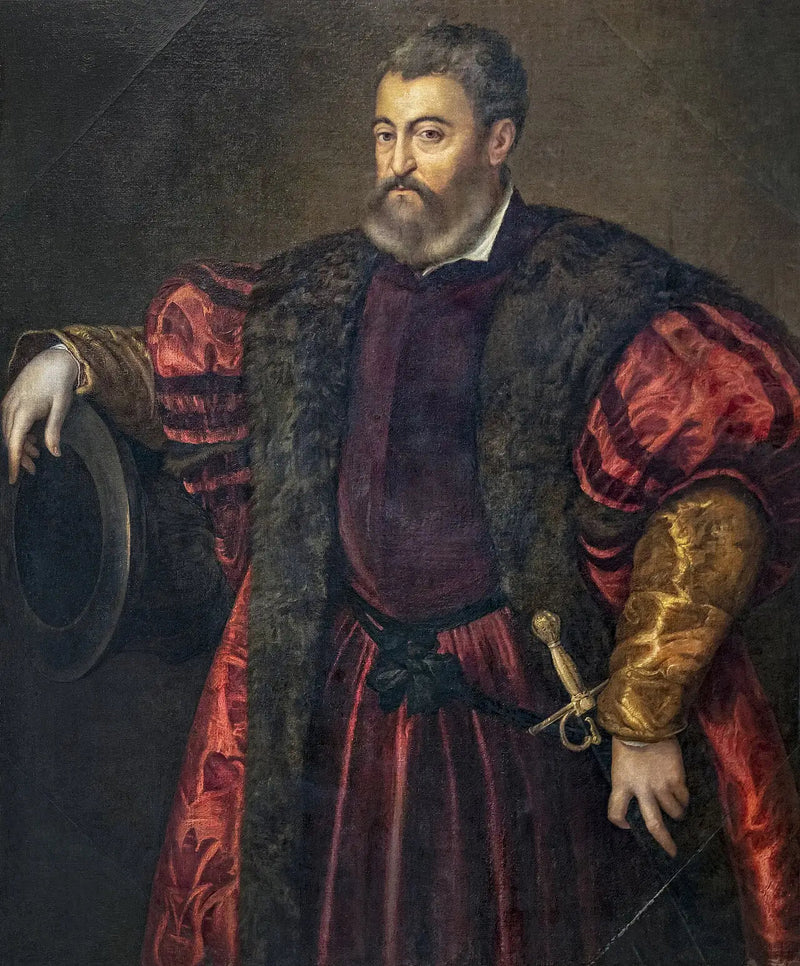 Portret Alfonsa I d'Este - Titian