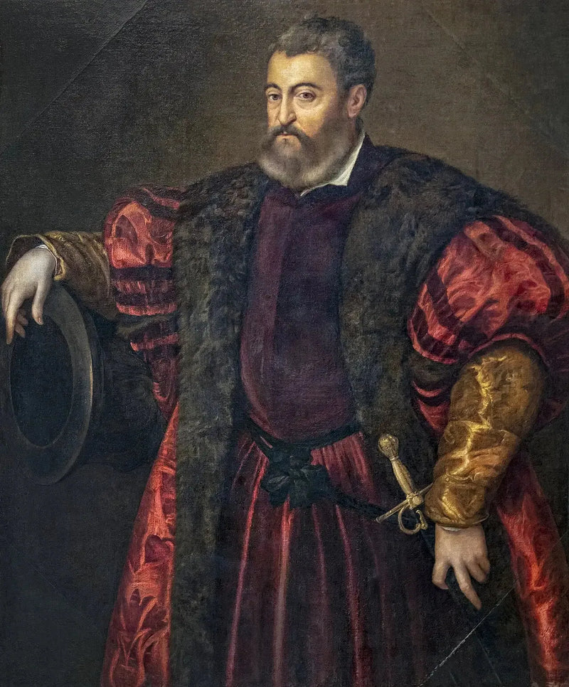 Portret Alfonsa I d'Este - Titian