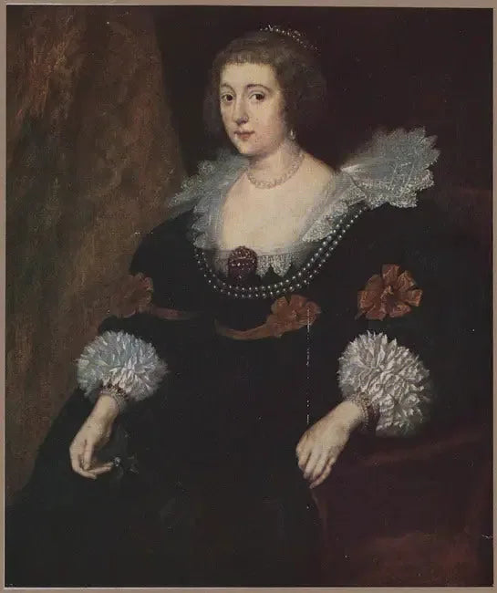 Portret Amalii van Solms-Braunfels, księżnej Orange (1602-1675) - Antoine van Dyck
