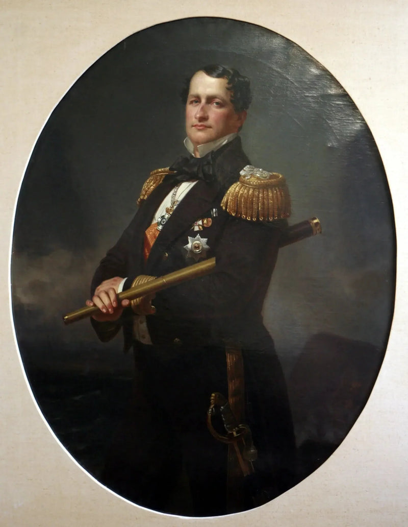 Portret admirała - Franz Xaver Winterhalter