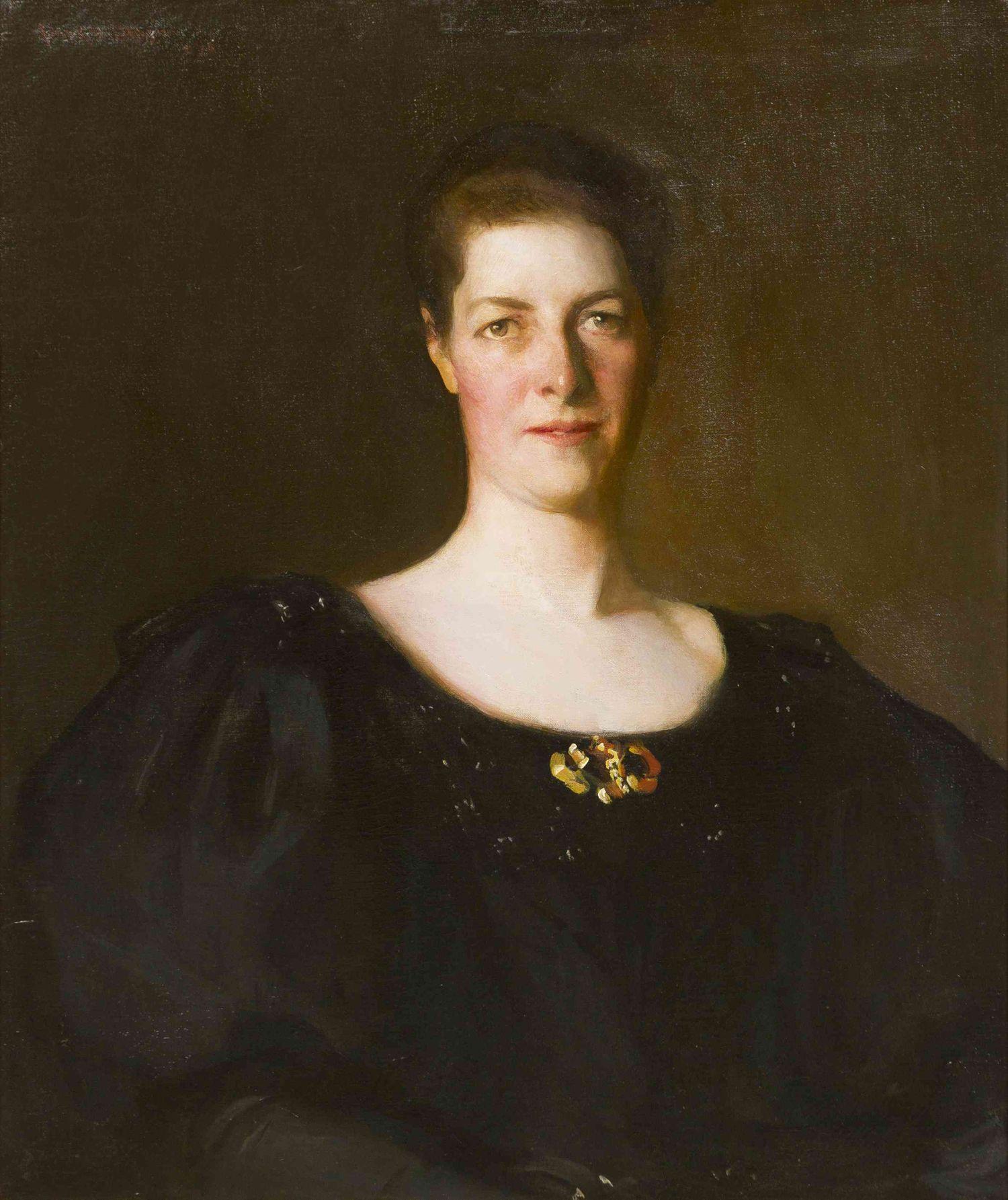 Portrait d’Amy Gordon Grant - Frank Weston Benson - Alpha Reproduction