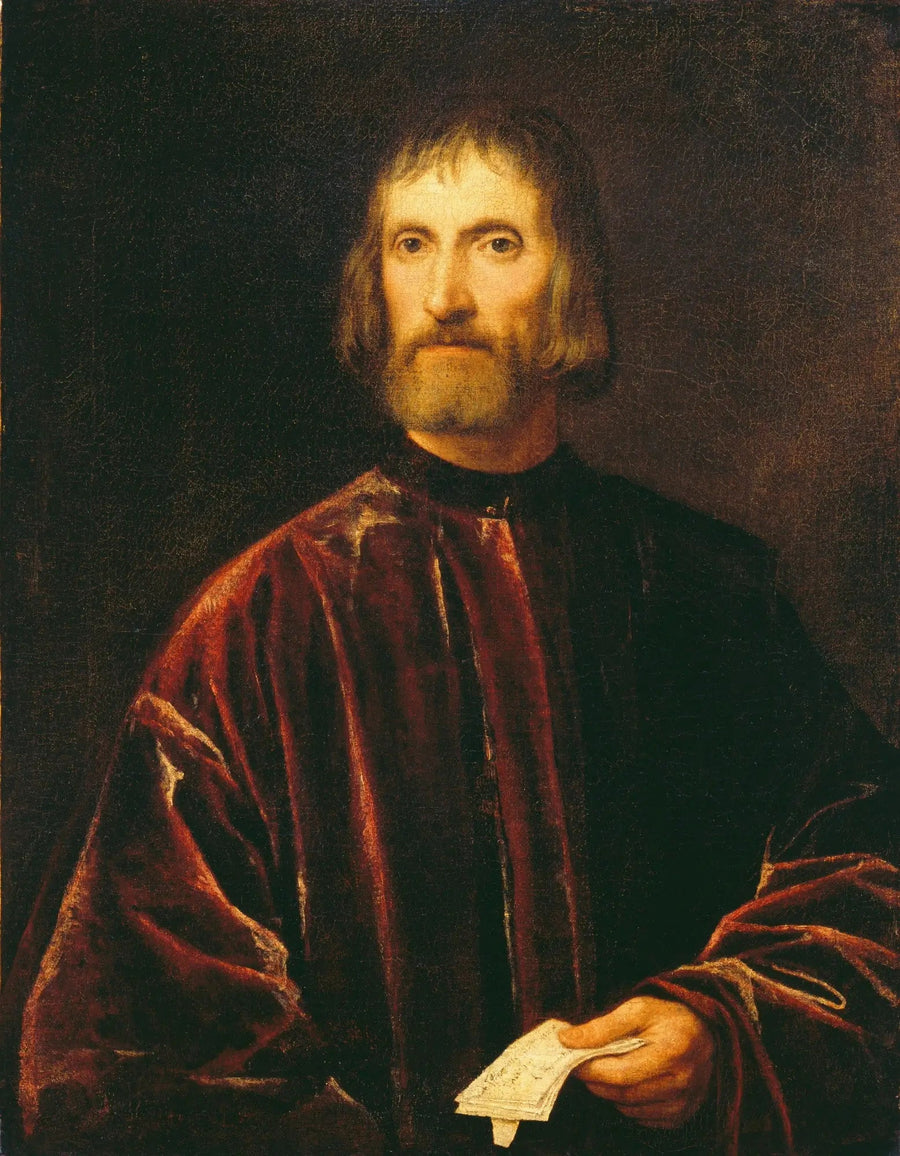 Portret Andreiego dei Franceschi - Titian