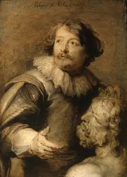 Portret Andreasa Colyns de Nole (1590-1638) - Antoine van Dyck