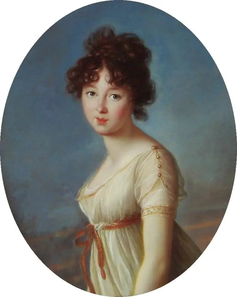 Portret Anieli Czartoryskiej z domu Radziwiłł. - Élisabeth Vigée Le Brun