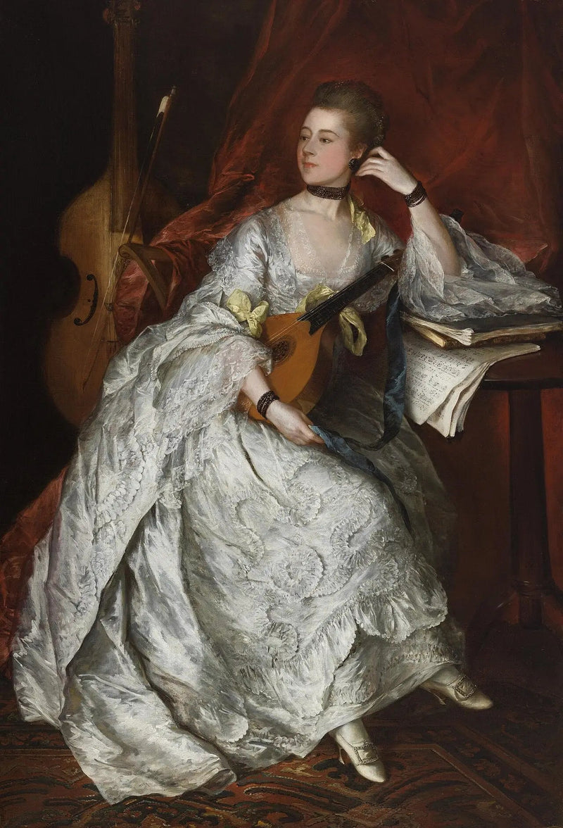 Portret Ann Ford (później pani Philip Thicknesse) - Thomas Gainsborough