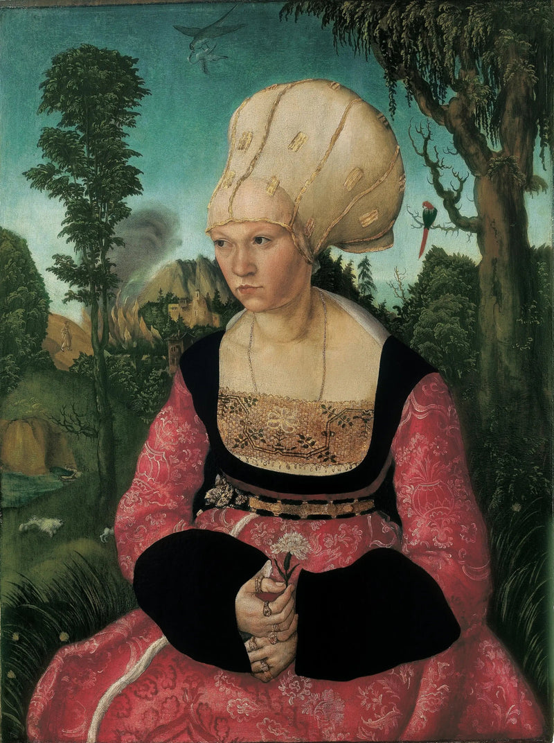 Portret Anny Cuspinian - Lucas Cranach Starszy