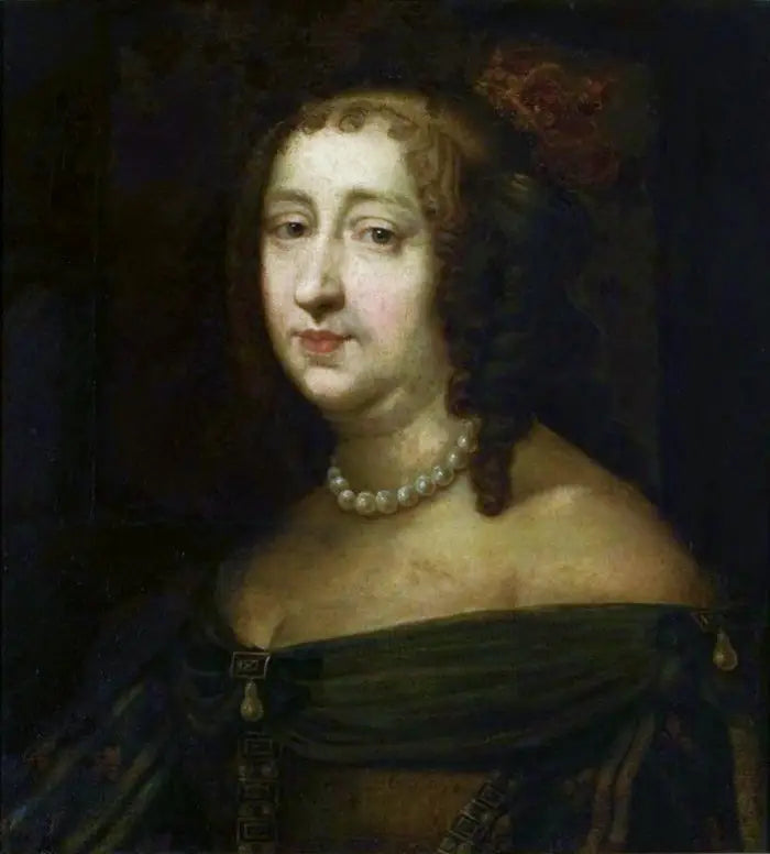 Portret Anny Austriaczki (1601-1666). - Pierre Mignard
