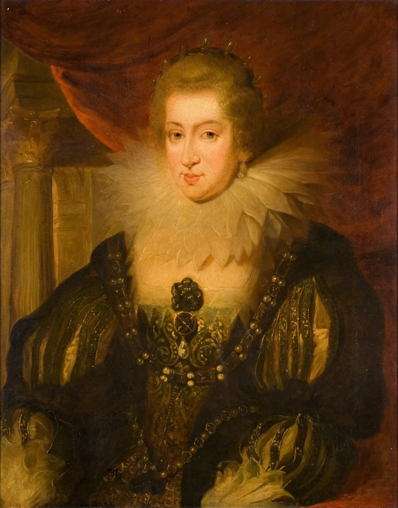 Portret Anny Austriaczki - Antoine van Dyck