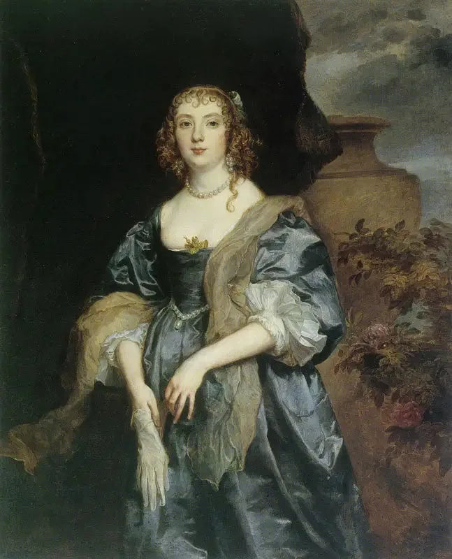 Portrait d'Anne Carr, Lady Russell - Antoine van Dyck image 1 reproduction réalisée par Alpha Reproduction