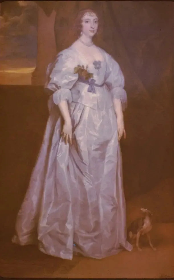 Portret Anne Carr, Lady Russell - Antoine van Dyck