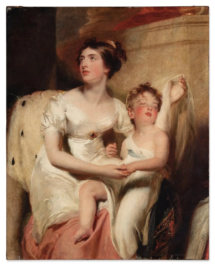 Portret Anne, hrabiny de Charlemont, i jej syna Jamesa - Thomas Lawrence