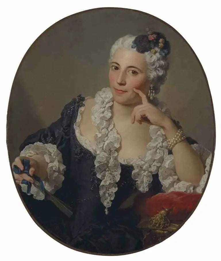 Portret Anne-Marie Zina Durant de Lironcourt - Pierre Subleyras