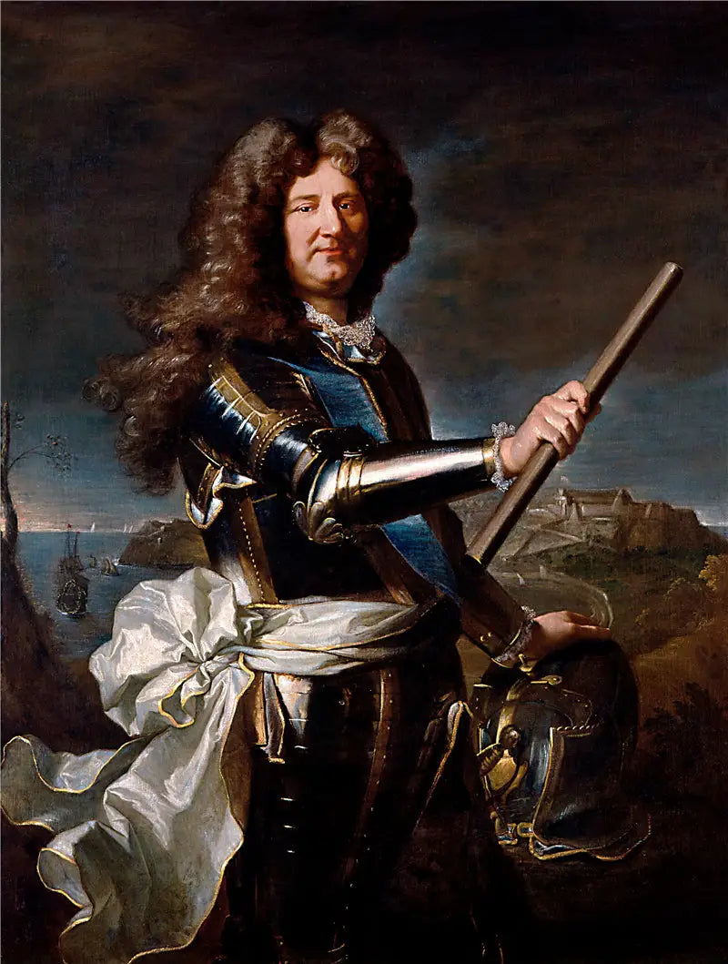 Portret Antoine'a I Grimaldiego - Hyacinthe Rigaud