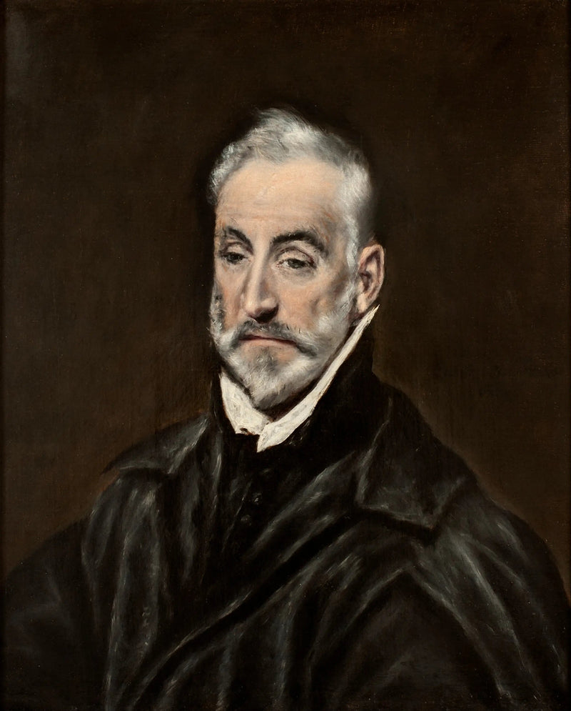 Portret Antonio Covarrubiasa - El Greco
