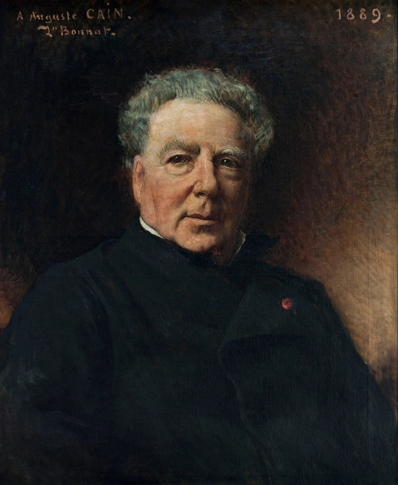 Portret Augusta Caina - Léon Bonnat