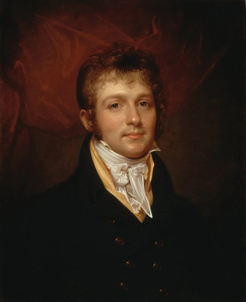 Portret Edwarda Shippen Burda z Filadelfii - Rembrandt Peale