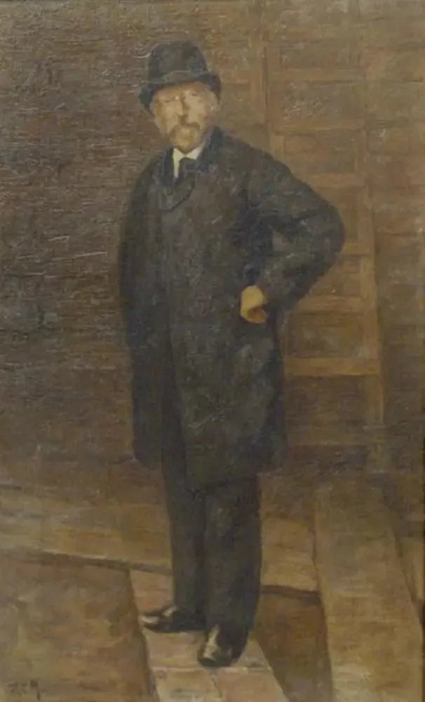 Portret Egberta Kuipersa (1828-1892) - Piet Mondrian