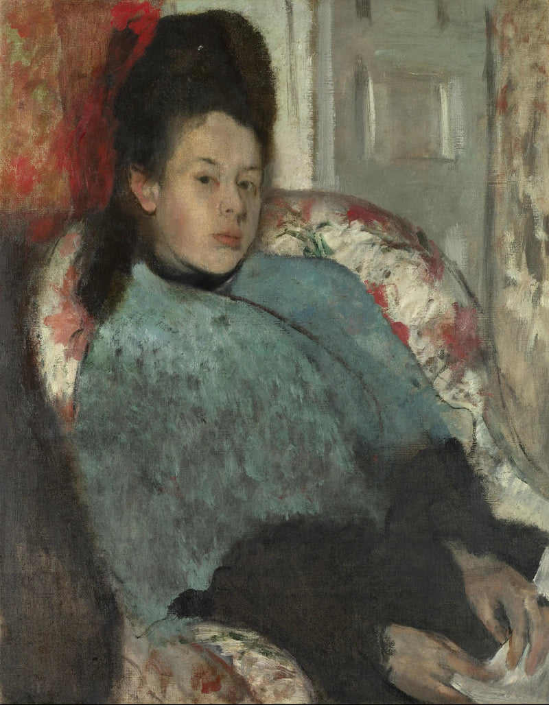 Portret Eleny Carafa - Edgar Degas