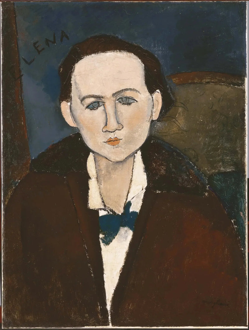 Portret Eleny Pavlowski - Amedeo Modigliani
