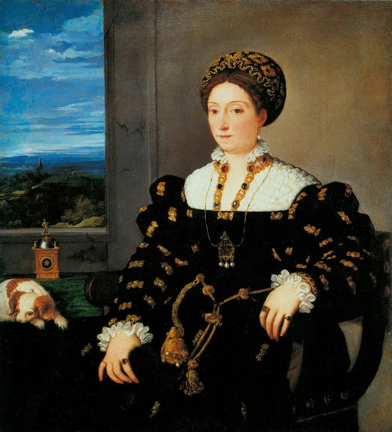 Portret Eleonory Gonzaga della Rovere - Titian