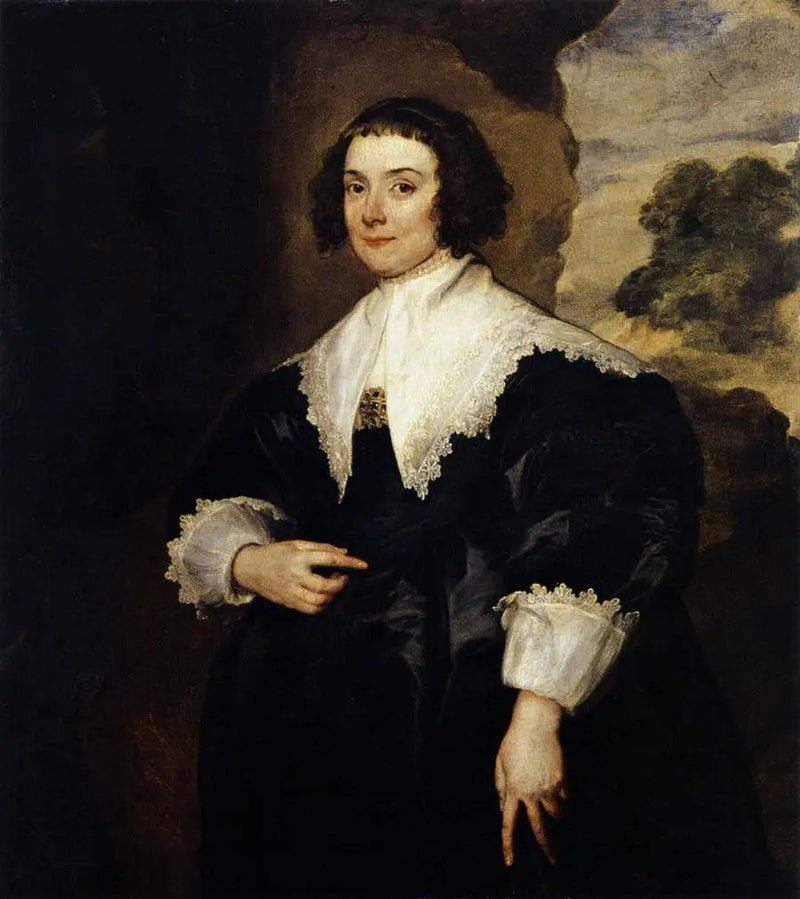 Portret Elisabeth van Assche, żony Justusa van Meerstraeten - Antoine van Dyck