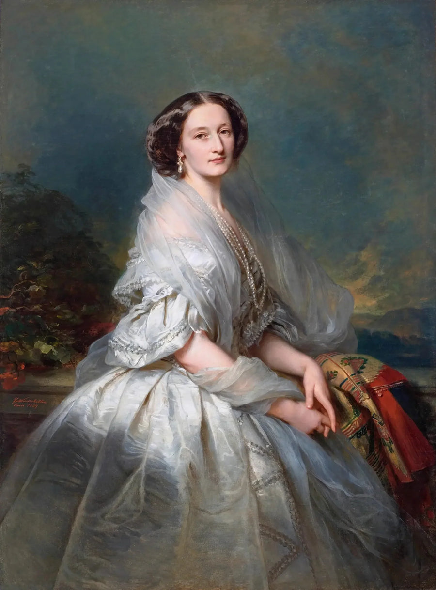 Portret Elizy Franciszki Krasińskiej z domu Branicka - Franz Xaver Winterhalter