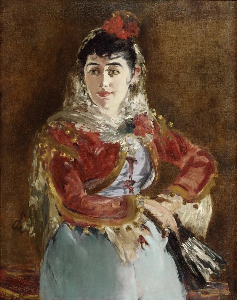 Portret Émilie Ambre w roli Carmen - Édouard Manet