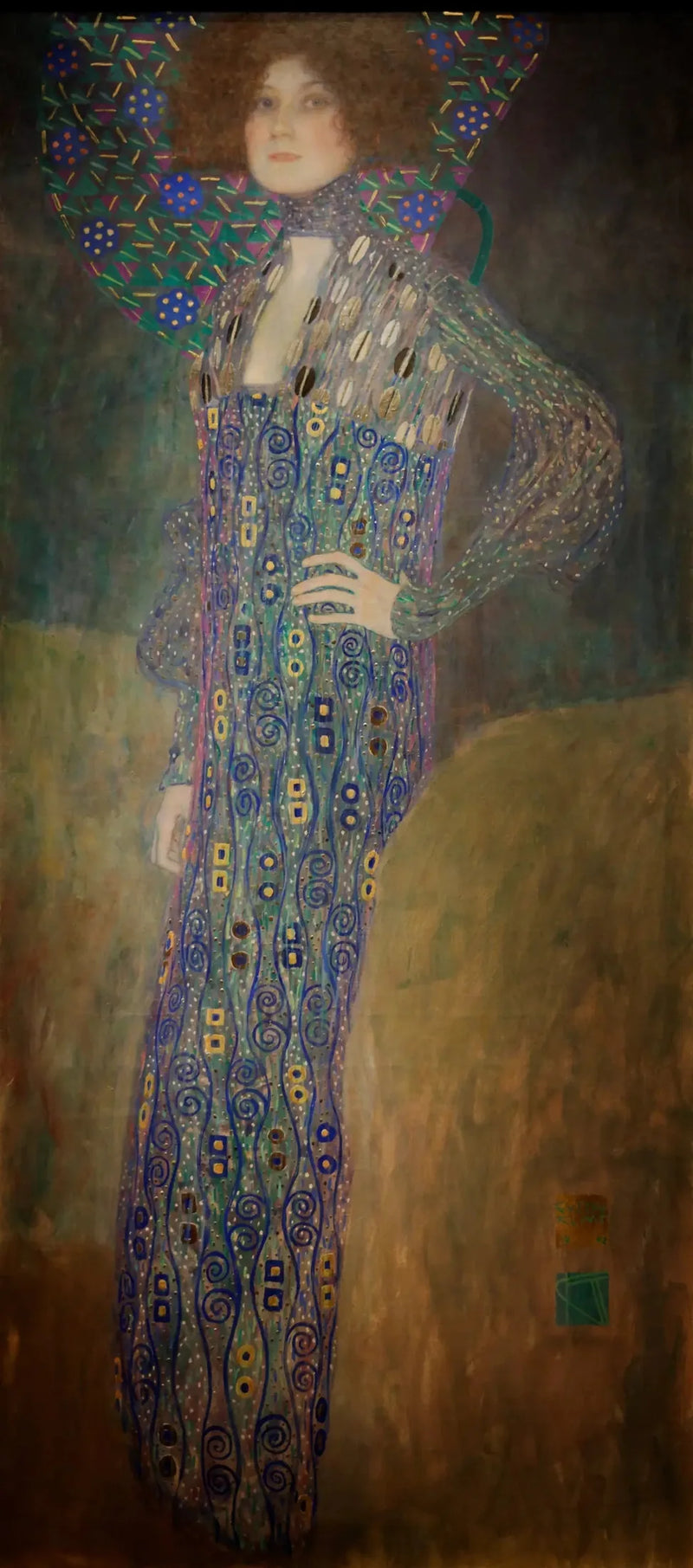 Portret Emilie Flöge - Gustav Klimt