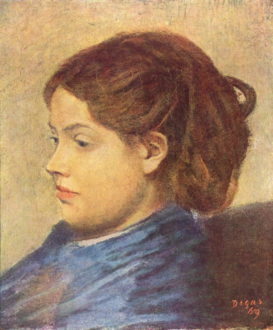 Portret Emmy Dobigny - Edgar Degas