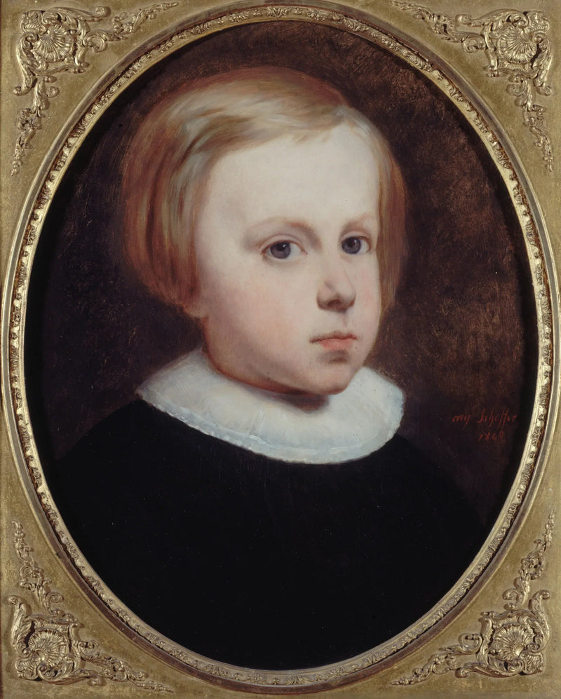 Portret dziecka - Ary Scheffer