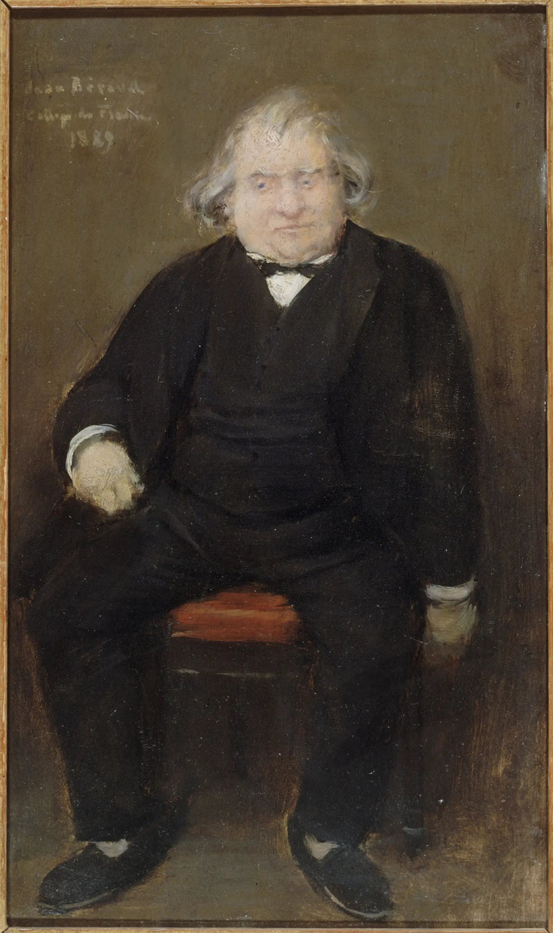 Portret Ernesta Renana (1823-1892), filozofa - Jean Béroud