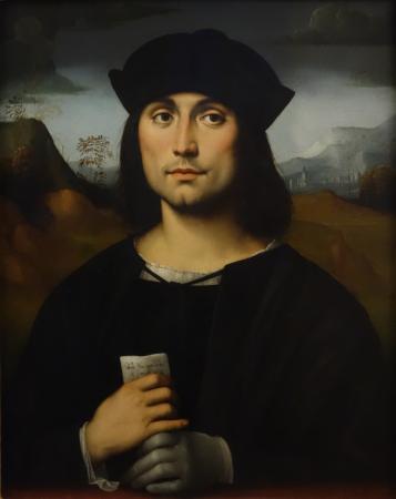 Portret Evangelisty Scappi - Francesco Francia