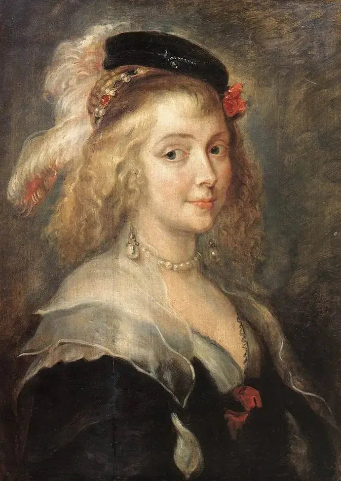 Portret Hélène Fourment - Peter Paul Rubens