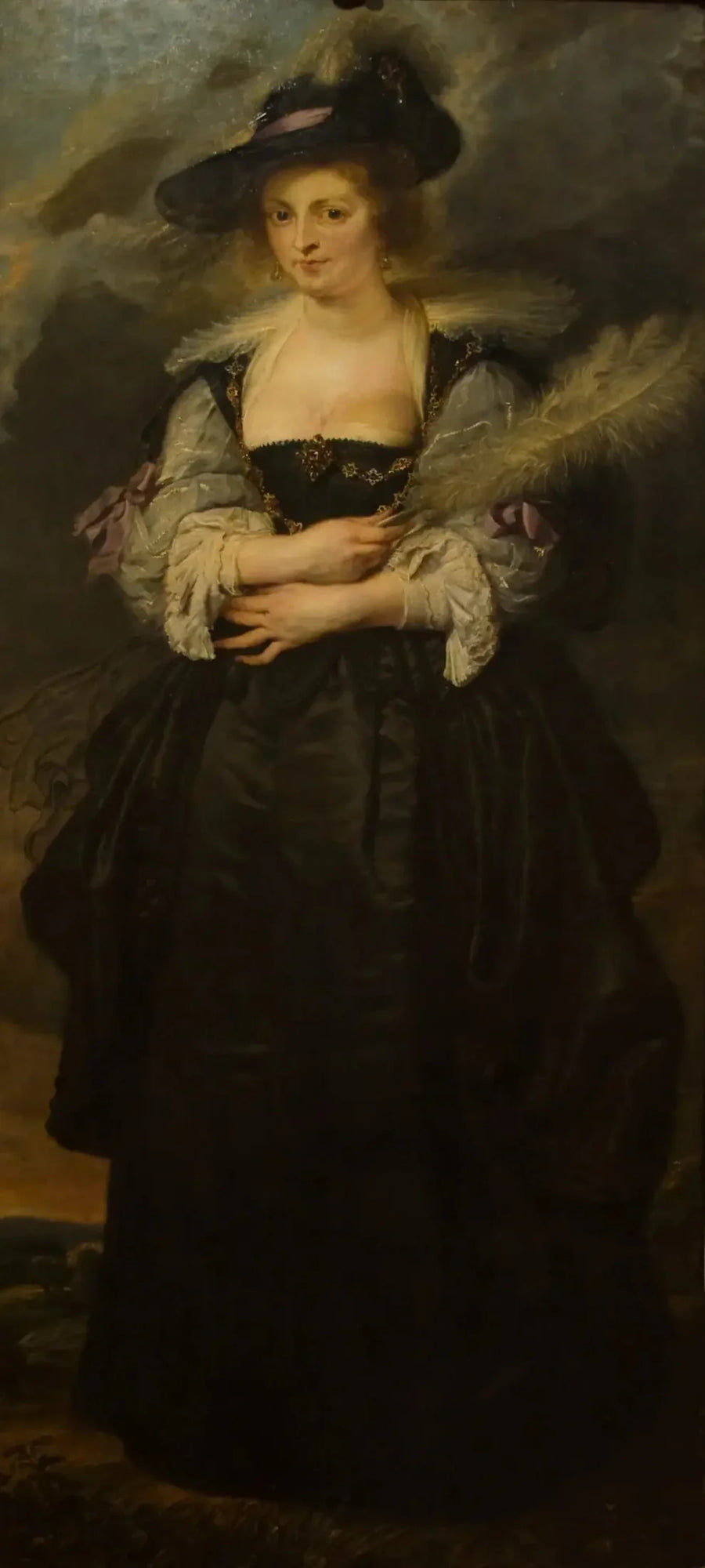 Portret Hélène Fourment - Peter Paul Rubens