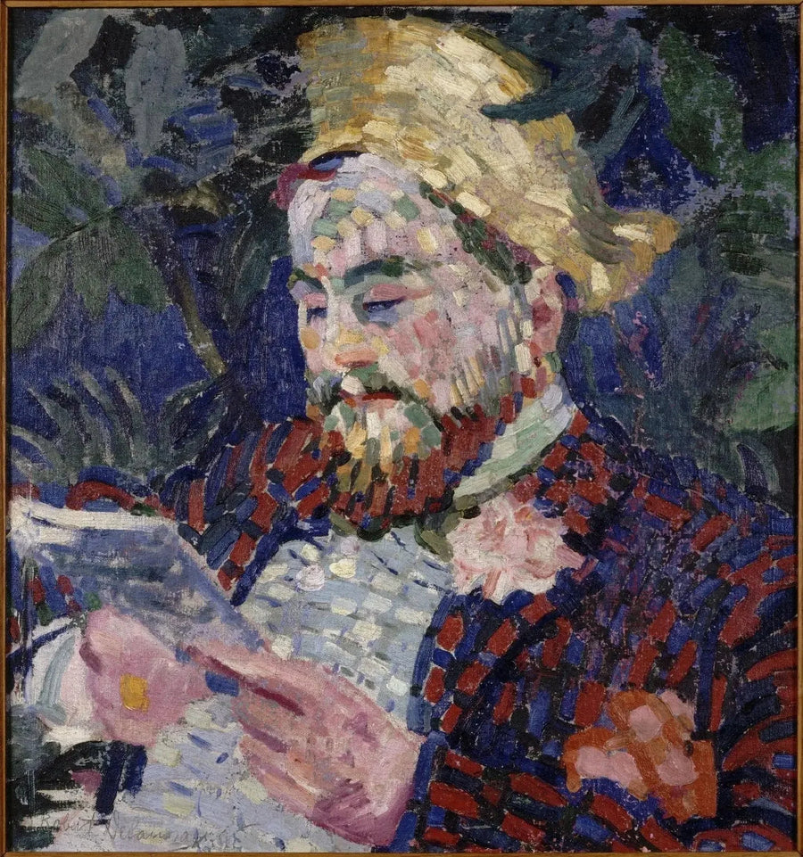 Portret Henri'ego Carliera - Robert Delaunay