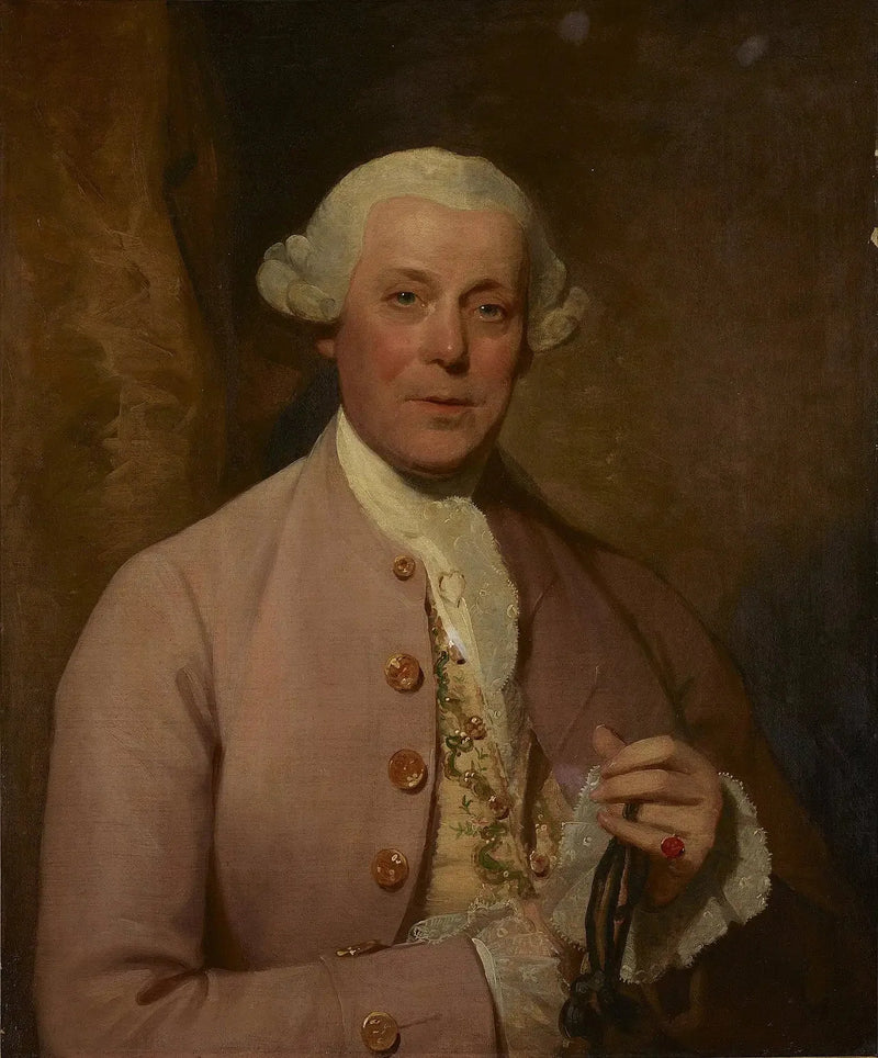 Portret Henri Lambert (1738-1813) - Gilbert Stuart
