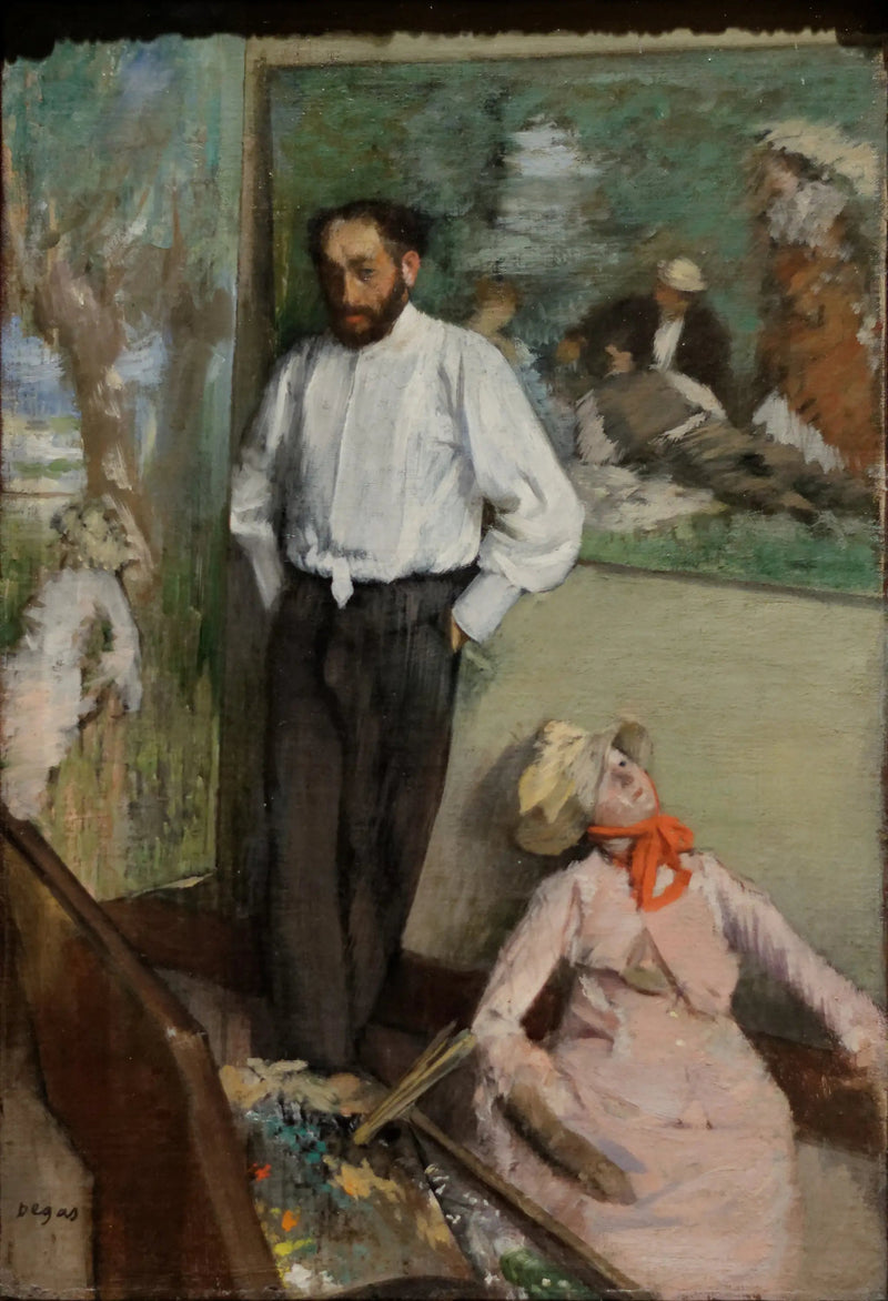 Portret Henri'ego Michel-Lévy'ego - Edgar Degas