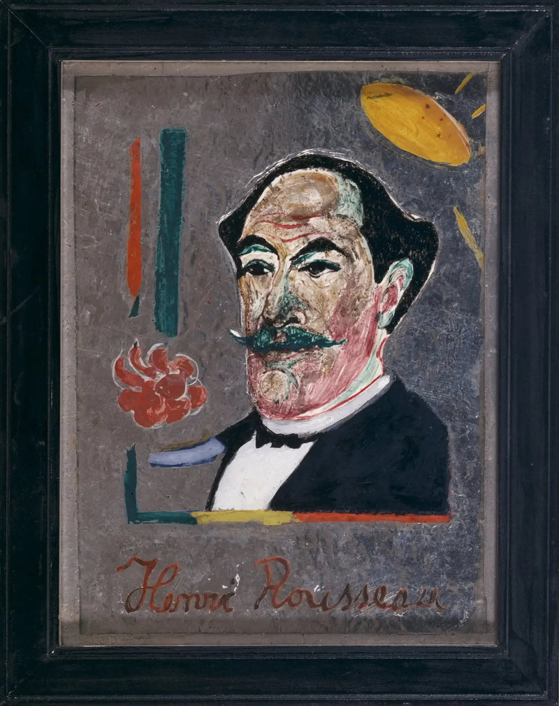 Portret Henri'ego Rousseau - Franz Marc