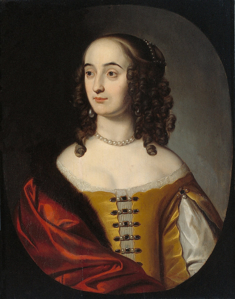 Portret Henriette Marie van de Palts (1626-1651) - Gerrit van Honthorst