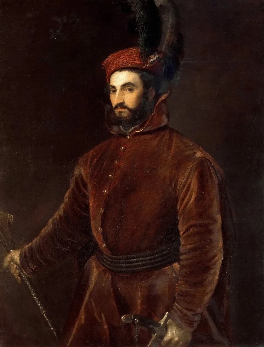 Portret Hipolita Medyceusza - Titian