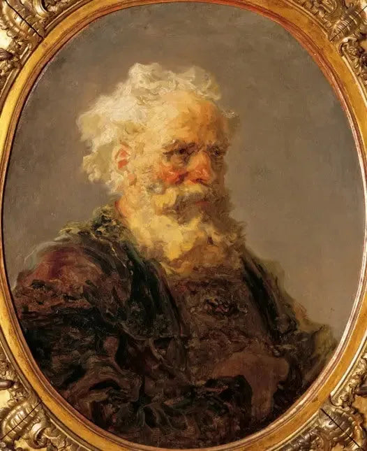 Portret starszego mężczyzny - Jean-Honoré Fragonard