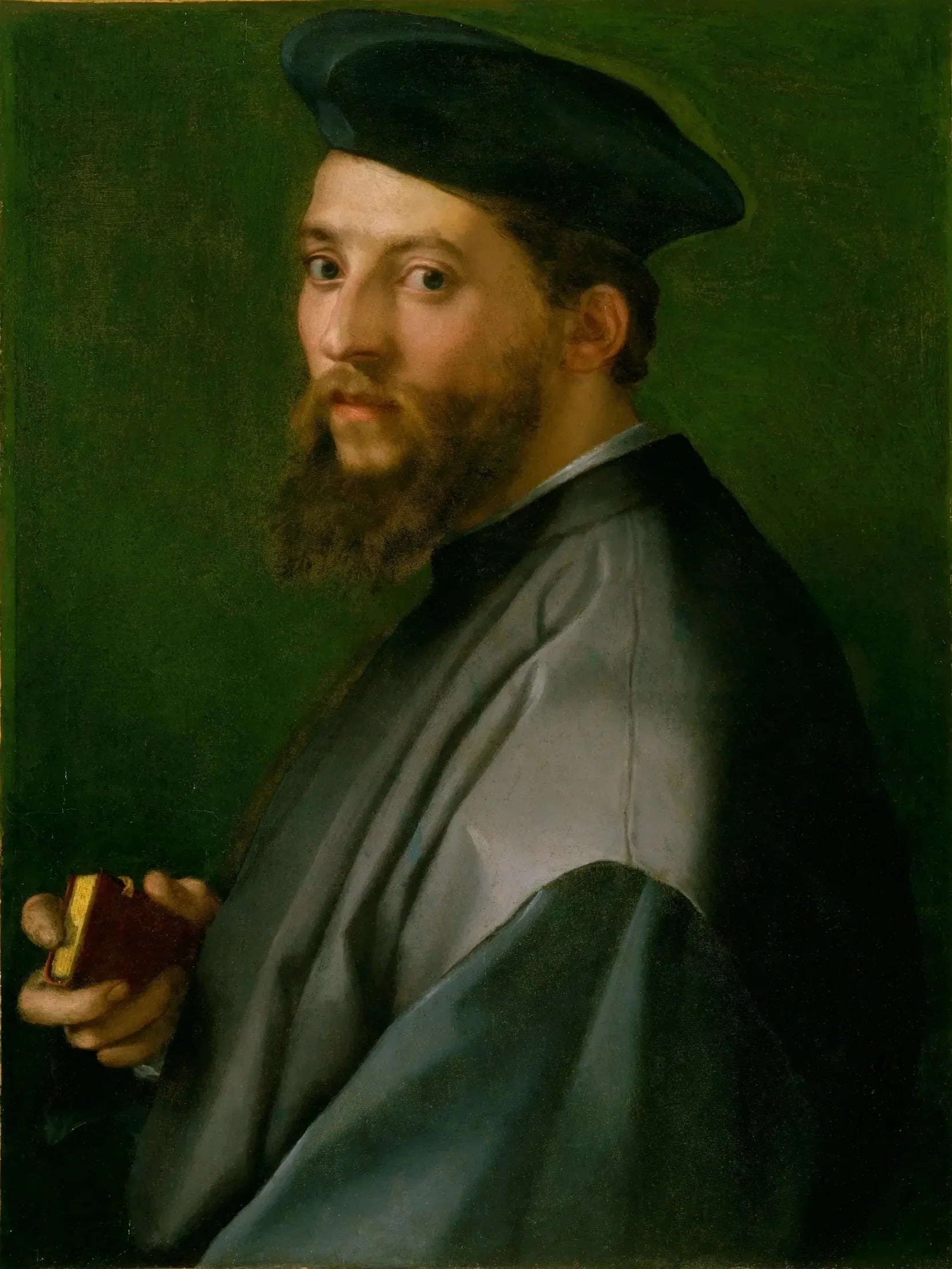 Portrait d'homme - Andrea del Sarto image 1 copie peinte à la main à l’huile